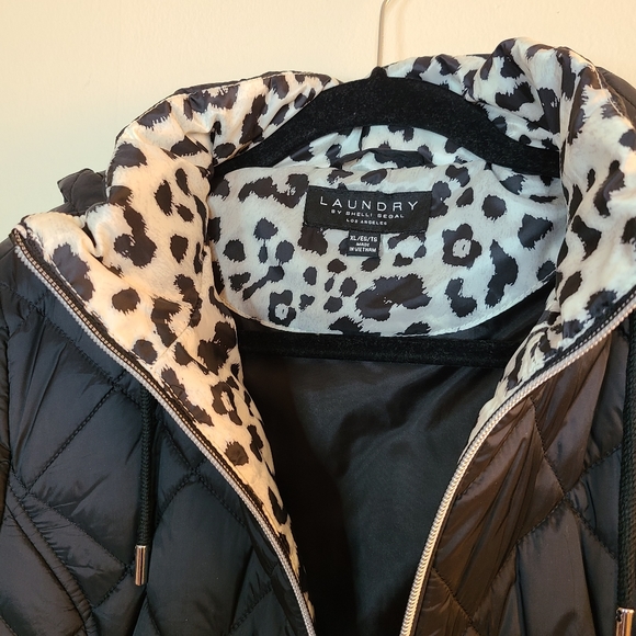 Laundry by Shelli Segal Quilted Zip Parker - Picture 7 of 10